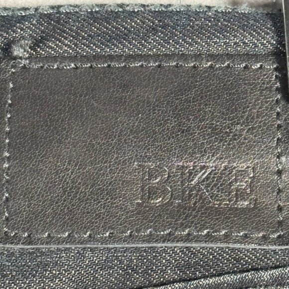 BKE Tyler Jeans Mens 34L Black Straight Leg Stretch Denim Western Grunge 36x33 - Picture 13 of 13